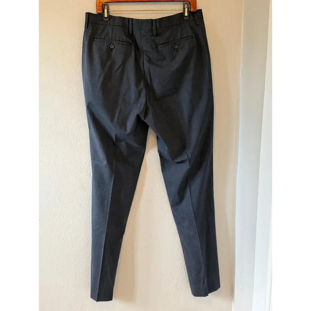Men's Banana Republic Gray Standard Fit Dress Pants 34 x 36